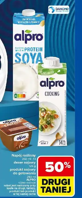 Carrefour Deser o smaku czekoladowym Alpro oferta