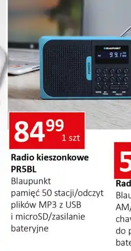 E.Leclerc Radio przenośne pr5bl Blaupunkt oferta