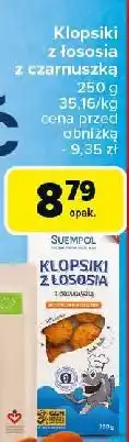 Carrefour Klopsiki z łososia czarnuszką Suempol oferta