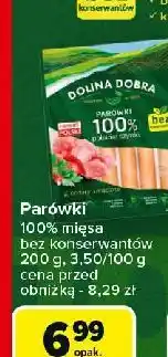 Carrefour Parówki 100 % z szynki Dolina Dobra oferta