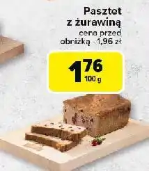 Carrefour Pasztet z żurawiną Indykpol oferta