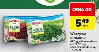 Carrefour Szpinak rozdrobniony Hortex oferta