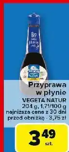 Carrefour Przyprawa w płynie bez glutaminianu sodu Vegeta Natur oferta