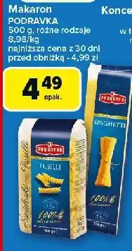 Carrefour Makaron spaghetti Podravka oferta