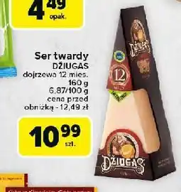 Carrefour Ser 12 miesięcy Dziugas oferta