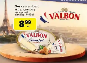 Carrefour Ser brie oryginalny Valbon oferta