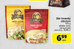 Carrefour Ser twardy dojrzewający 12 miesięcy - tarty Dziugas oferta