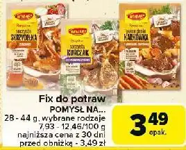 Carrefour Soczysty kurczak z czosnkiem i ziołami Winiary Pomysł Na oferta