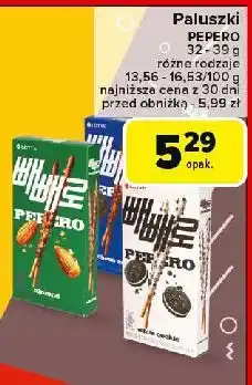 Carrefour Paluszki almond Pepero oferta