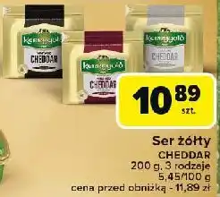 Carrefour Ser cheddar vintage Kerrygold oferta