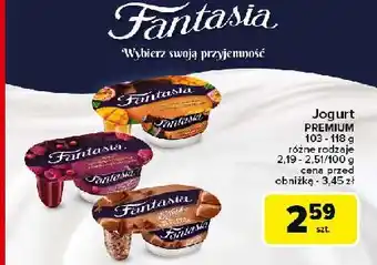 Carrefour Jogurt z mleczną czekoladą Danone Fantasia E. Wedel oferta