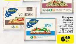 Carrefour Pieczywo chrupkie vollkorn Wasa oferta