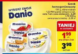 Carrefour Serek ciasteczkowy Danone Danio oferta