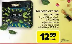 Carrefour Herbata Big-Active Black Tea 100% oferta