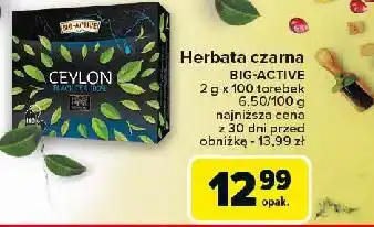 Carrefour Herbata Big-Active Black Tea 100% oferta