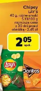 Carrefour Chipsy zielona cebulka Lay's oferta