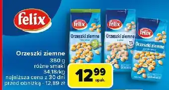 Carrefour Orzeszki ziemne smażone i solone Felix oferta