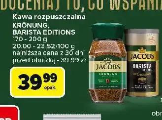 Carrefour Kawa crema Jacobs Barista Editions oferta