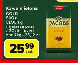 Carrefour Kawa Jacobs Cronat Gold oferta