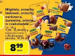 Carrefour Wiśnie w gorzkiej czekoladzie Bakalland oferta