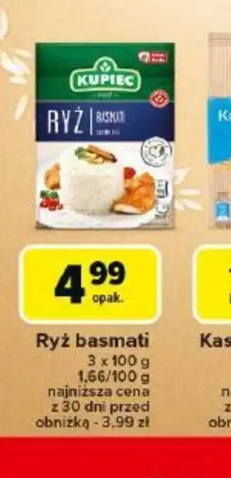 Carrefour Ryż basmati Kupiec oferta