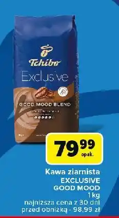 Carrefour Kawa good mood blend Tchibo Exclusive oferta