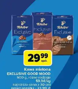 Carrefour Kawa good mood blend Tchibo Exclusive oferta