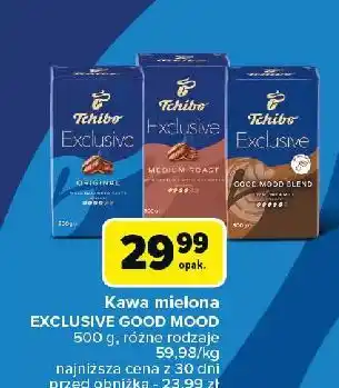 Carrefour Kawa good mood blend Tchibo Exclusive oferta