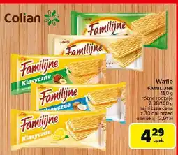 Carrefour Wafle kokosowe Jutrzenka Familijne oferta