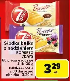 Carrefour Strudel z nadzieniem kakaowym 7 Days Borseto oferta