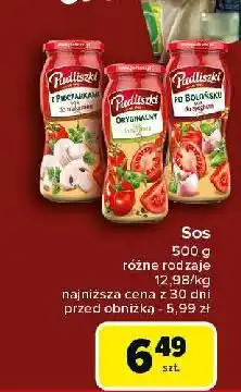 Carrefour Sos do spaghetti po bolońsku Pudliszki oferta