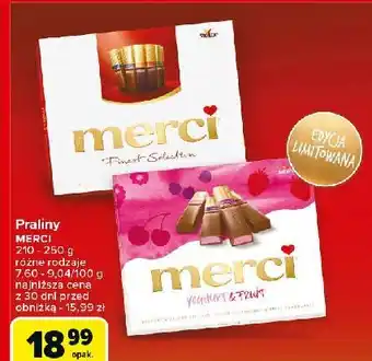 Carrefour Bombonierka yoghurt & fruit Storck Merci oferta