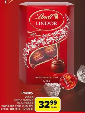 Carrefour Praliny milk Lindt Lindor oferta