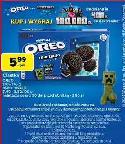 Carrefour Ciastka original minecraft movie Oreo oferta