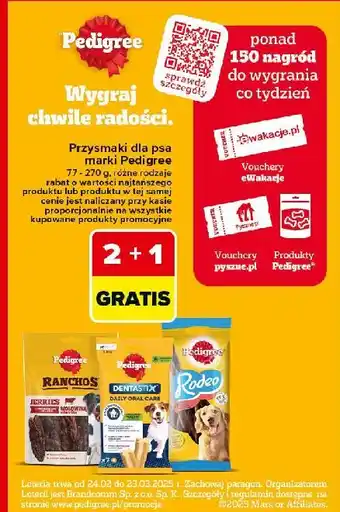 Carrefour Przysmak dla psa z wołowiną Pedigree Rodeo oferta