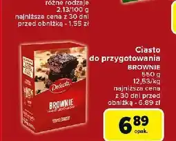 Carrefour Brownie mocno czekoladowe Delecta oferta