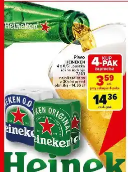 Carrefour Piwo Heineken 0.0% oferta