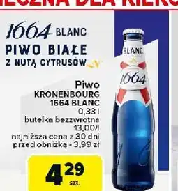 Carrefour Piwo 1664 Blanc oferta