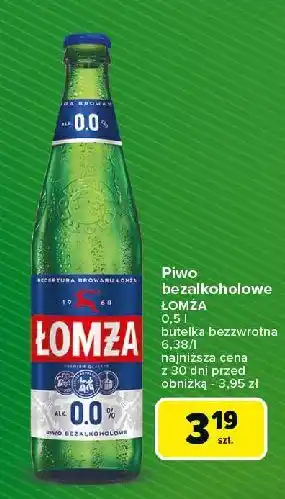 Carrefour Piwo Łomża 0.0% oferta