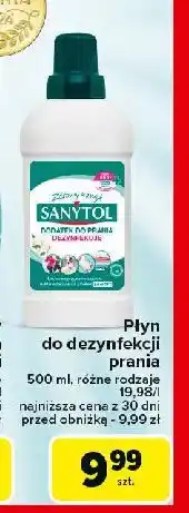 Carrefour Płyn dodatek dezynfekujący do prania Sanytol oferta