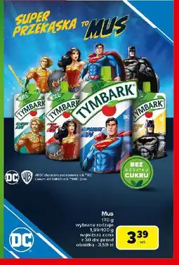 Carrefour Mus superman Tymbark oferta