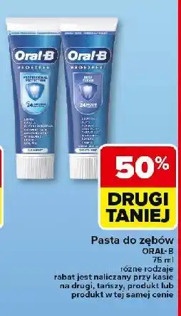 Carrefour Pasta do zębów clinic line ochrona przed nadwrażliwością Oral-B Pro-Expert oferta