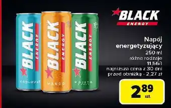 Carrefour Napój energetyczny coolwave Black Energy oferta