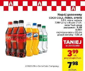 Carrefour Napój Sprite Zero oferta