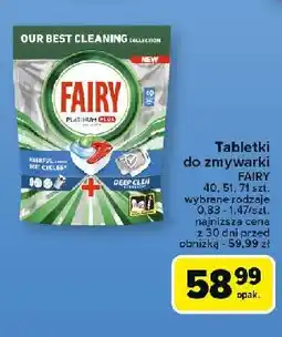 Carrefour Kapsułki do zmywarki Fairy Platinum Plus oferta