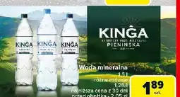 Carrefour Woda naturalna Kinga Pienińska oferta