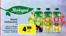 Carrefour Napój herbaciany raspberry Herbapol Ice Tea oferta