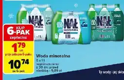 Carrefour Woda delikatnie gazowana Nałęczowianka oferta