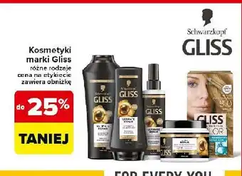 Carrefour Farba do włosów 8-0 Schwarzkopf Gliss Color oferta