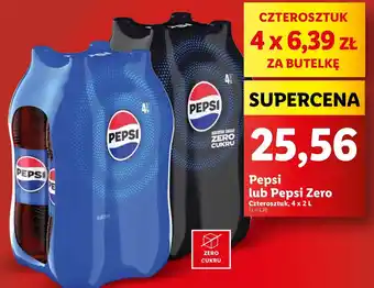 Lidl Napój Pepsi Zero oferta